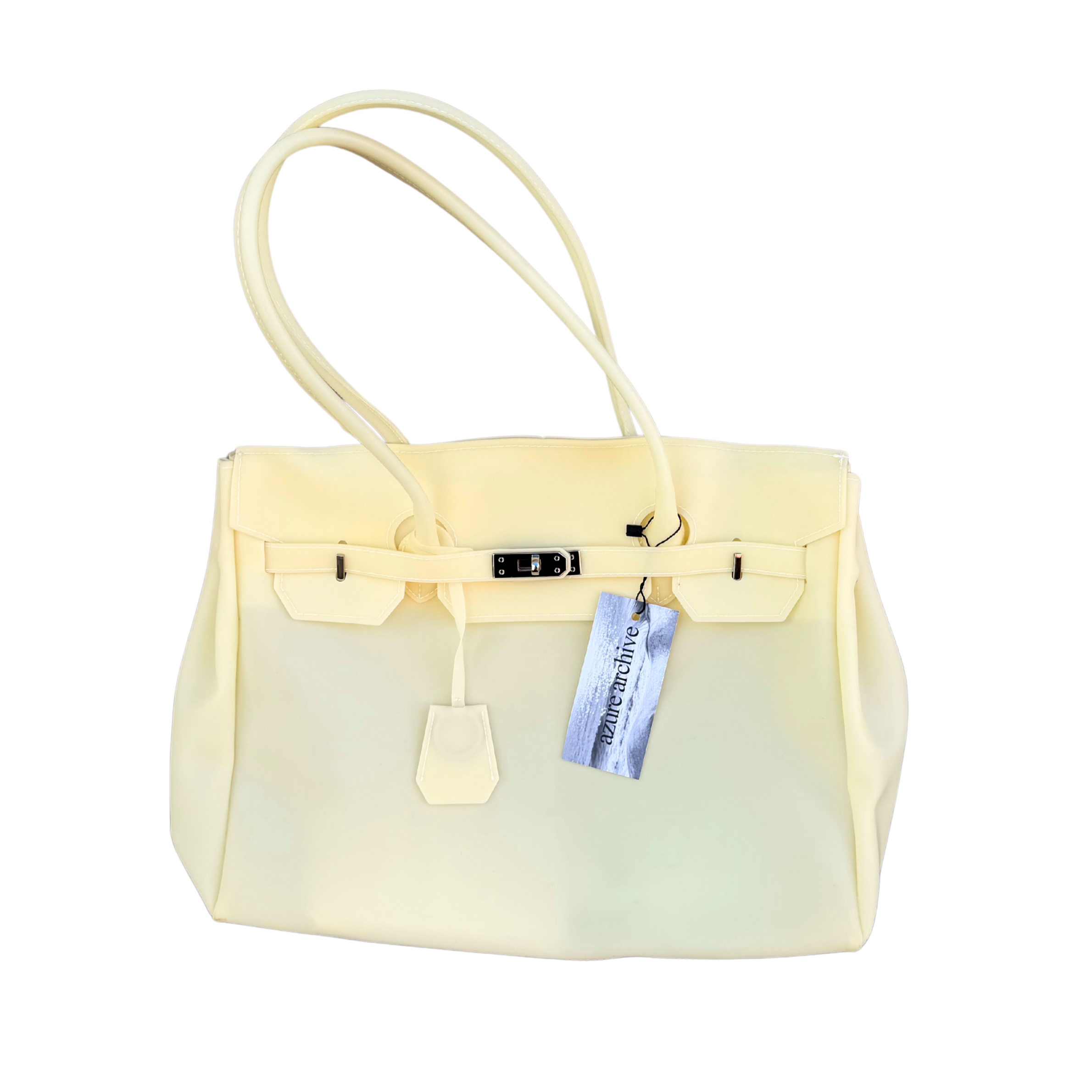 Large Jelly Firkin Bag — Yellow