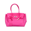 Jelly Firkin Bag — Hot Pink