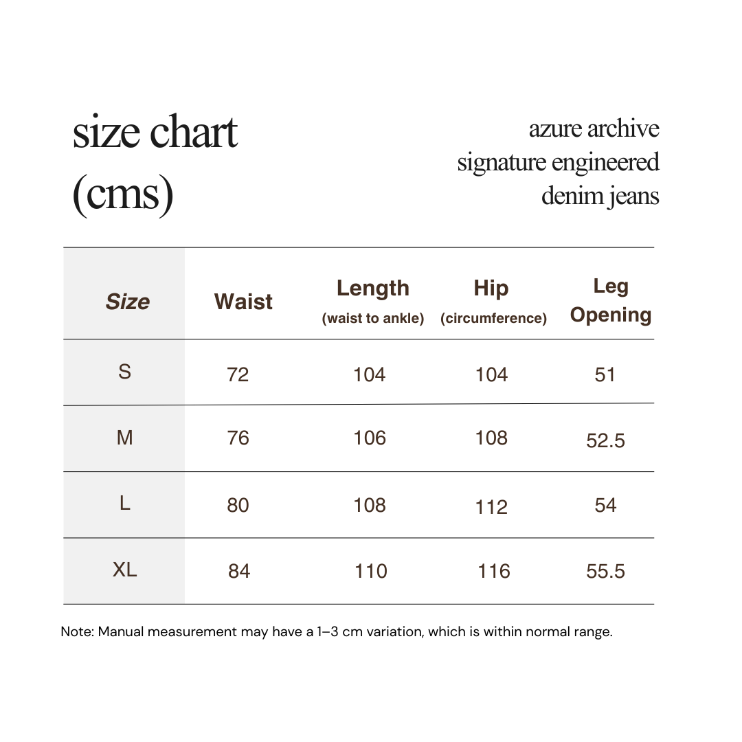 Signature Engineered Denim Jeans