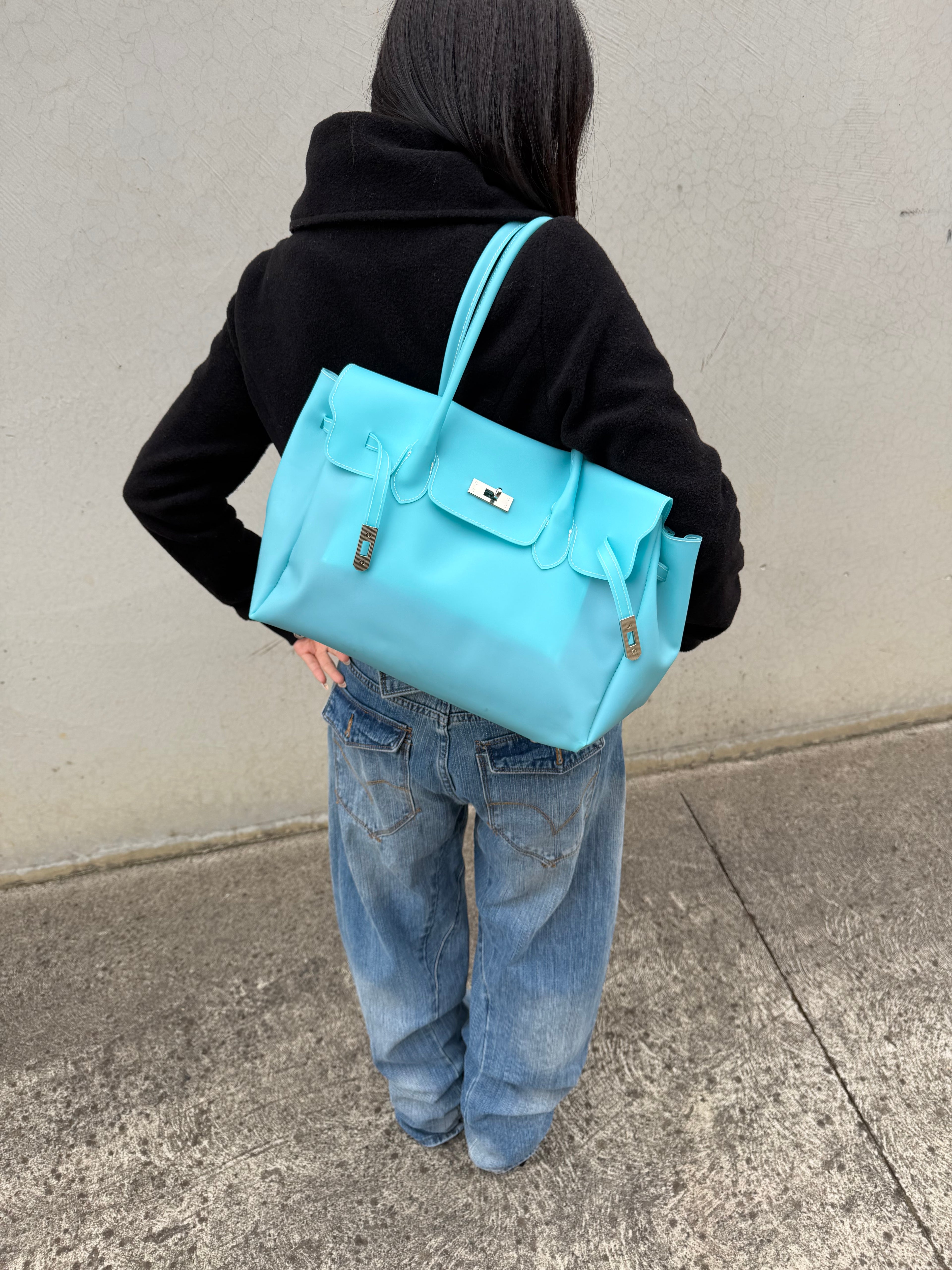 Jelly Firkin Bag — Blue
