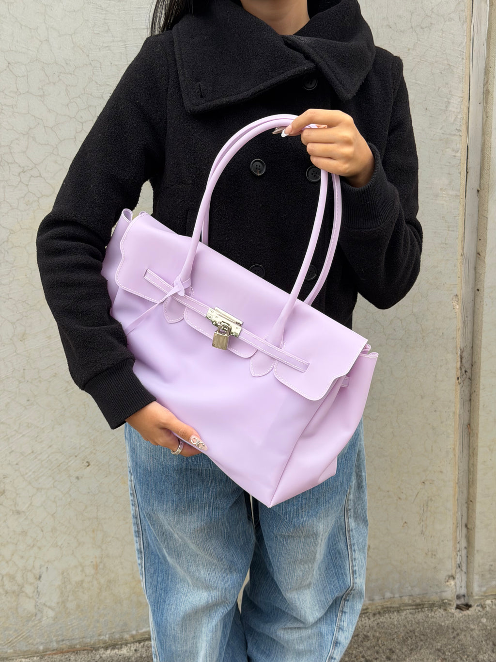 Jelly Firkin Bag — Purple