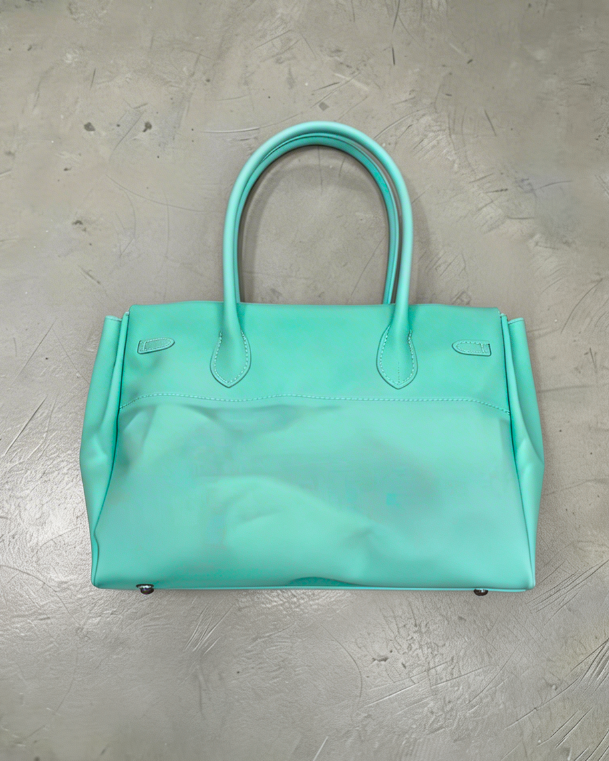 Jelly Firkin Bag — Aqua