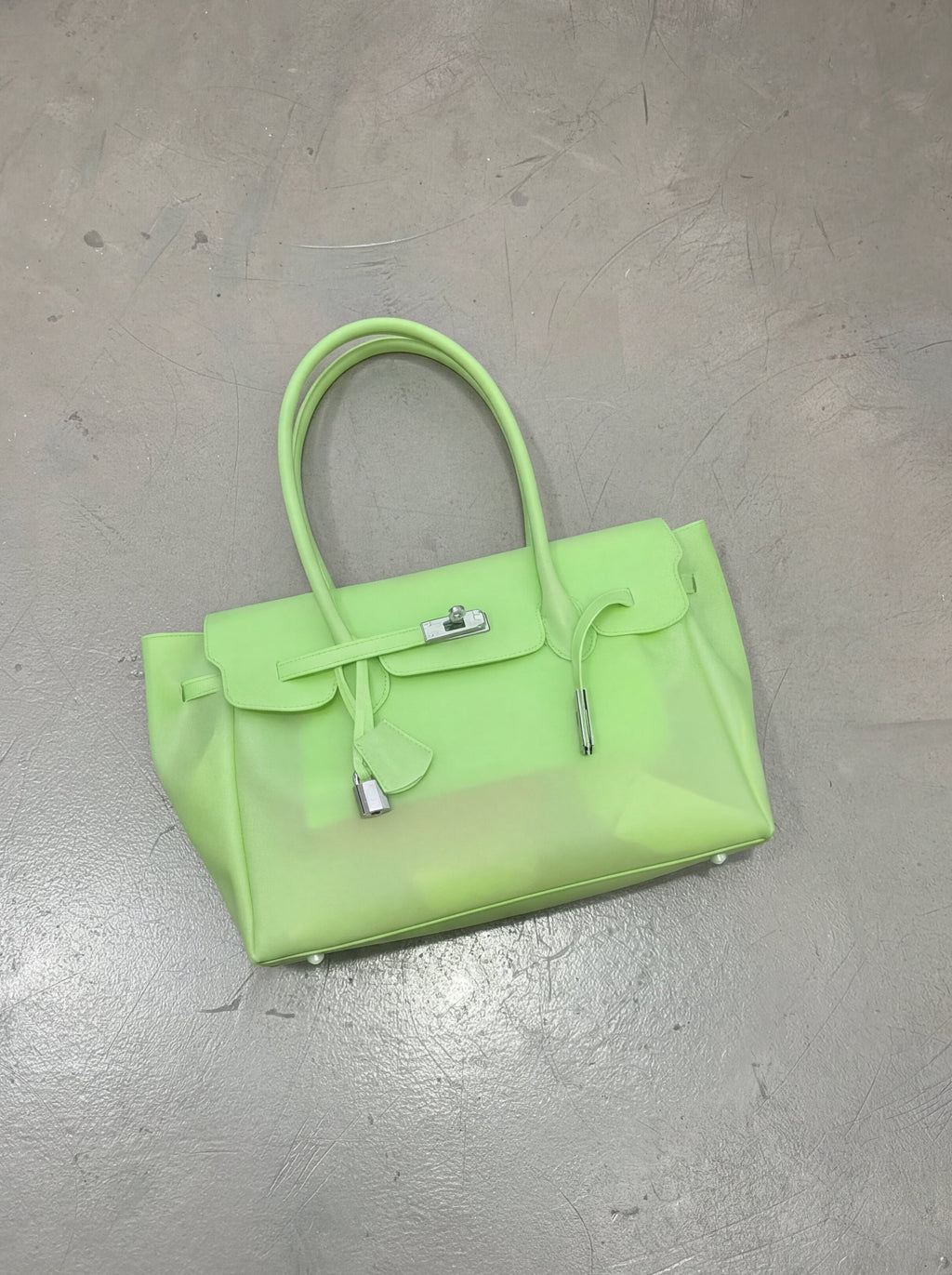 Jelly Firkin Bag — Green Apple